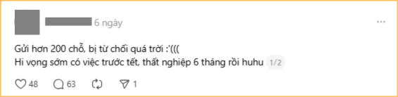 Rải CV 200 chỗ vẫn thất nghiệp, tính nghỉ Tết luôn cho rồi- Ảnh 2. Rải CV 200 chỗ vẫn thất nghiệp, tính nghỉ Tết luôn cho rồi- Ảnh 2.