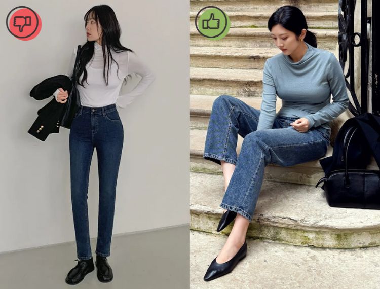 Quần jeans trẻ trung thật nhưng cũng có 4 kiểu lỗi mốt, mix thế nào cũng không sành điệu nổi- Ảnh 1.