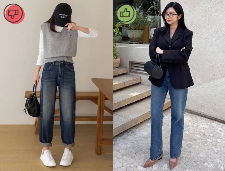 Quần jeans trẻ trung thật nhưng cũng có 4 kiểu lỗi mốt, mix thế nào cũng không sành điệu nổi- Ảnh 3.