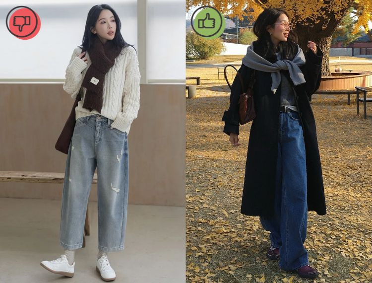 Quần jeans trẻ trung thật nhưng cũng có 4 kiểu lỗi mốt, mix thế nào cũng không sành điệu nổi- Ảnh 2.