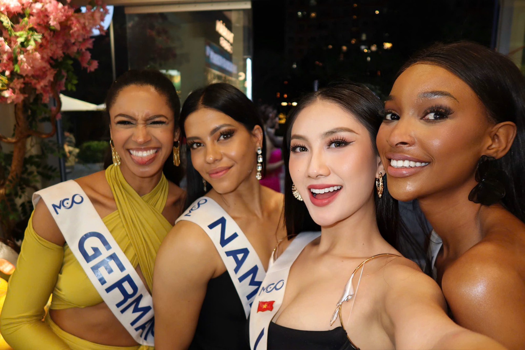 Tín hiệu tốt cho Hoa hậu Phương Linh tại Miss Cosmo- Ảnh 1.