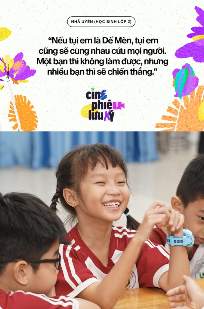 Học sinh tiểu học TP.HCM xem Dế Mèn tại trường: Phản ứng cực dễ thương- Ảnh 6.