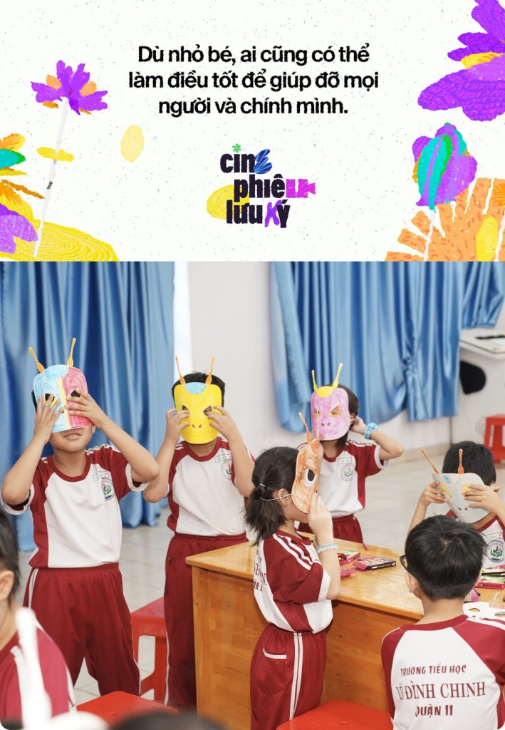 Học sinh tiểu học TP.HCM xem Dế Mèn tại trường: Phản ứng cực dễ thương- Ảnh 4.