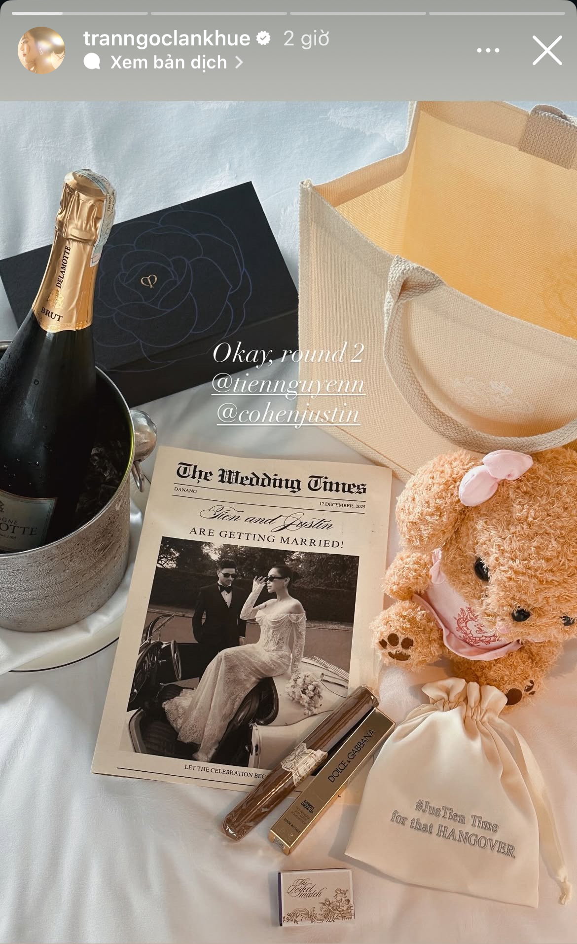 Trước giờ G lễ cưới của Tiên Nguyễn tại Đà Nẵng: Lan Khuê tham gia, anh em nhà tỷ phú đồng loạt check in!- Ảnh 6. Trước giờ G lễ cưới của Tiên Nguyễn tại Đà Nẵng: Lan Khuê tham gia, anh em nhà tỷ phú đồng loạt check in!- Ảnh 6.