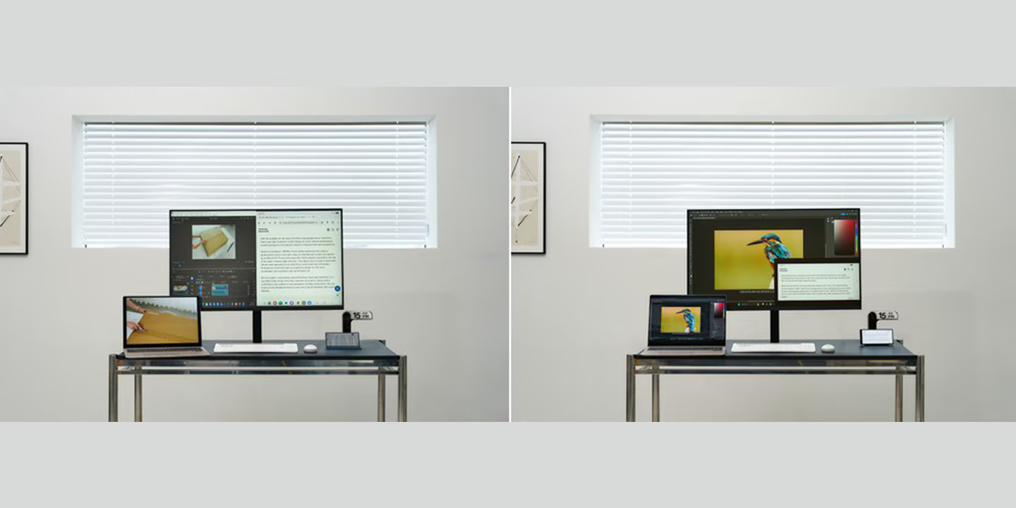 Quản lý đa tác vụ, hiển thị màu sắc chuẩn xác, bứt phá sáng tạo với ViewFinity 37 inch- Ảnh 3.