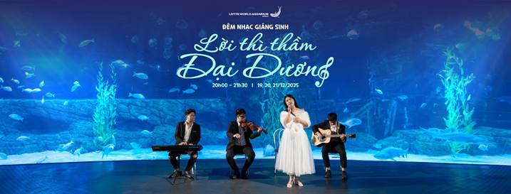 Điểm qua những khu vực check–in “hot hit” nhất tại Thủy cung Lotte World Hà Nội mùa Giáng sinh 2025- Ảnh 5.