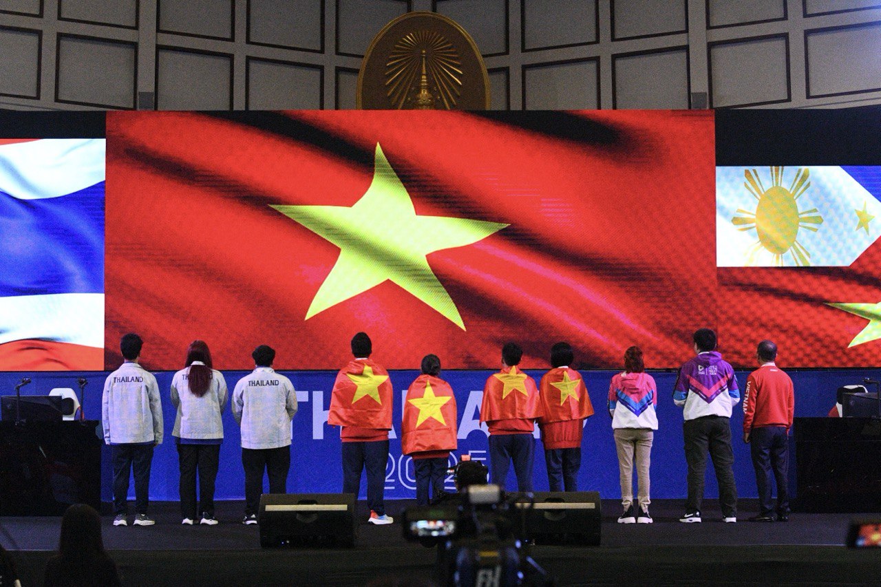 Audition Việt Nam lập kỳ tích tại SEA Games 33: Hoài Phương giành 2 tấm Huy chương vàng, thắng áp đảo chủ nhà Thái Lan- Ảnh 3. Audition Việt Nam lập kỳ tích tại SEA Games 33: Hoài Phương giành 2 tấm Huy chương vàng, thắng áp đảo chủ nhà Thái Lan- Ảnh 3.