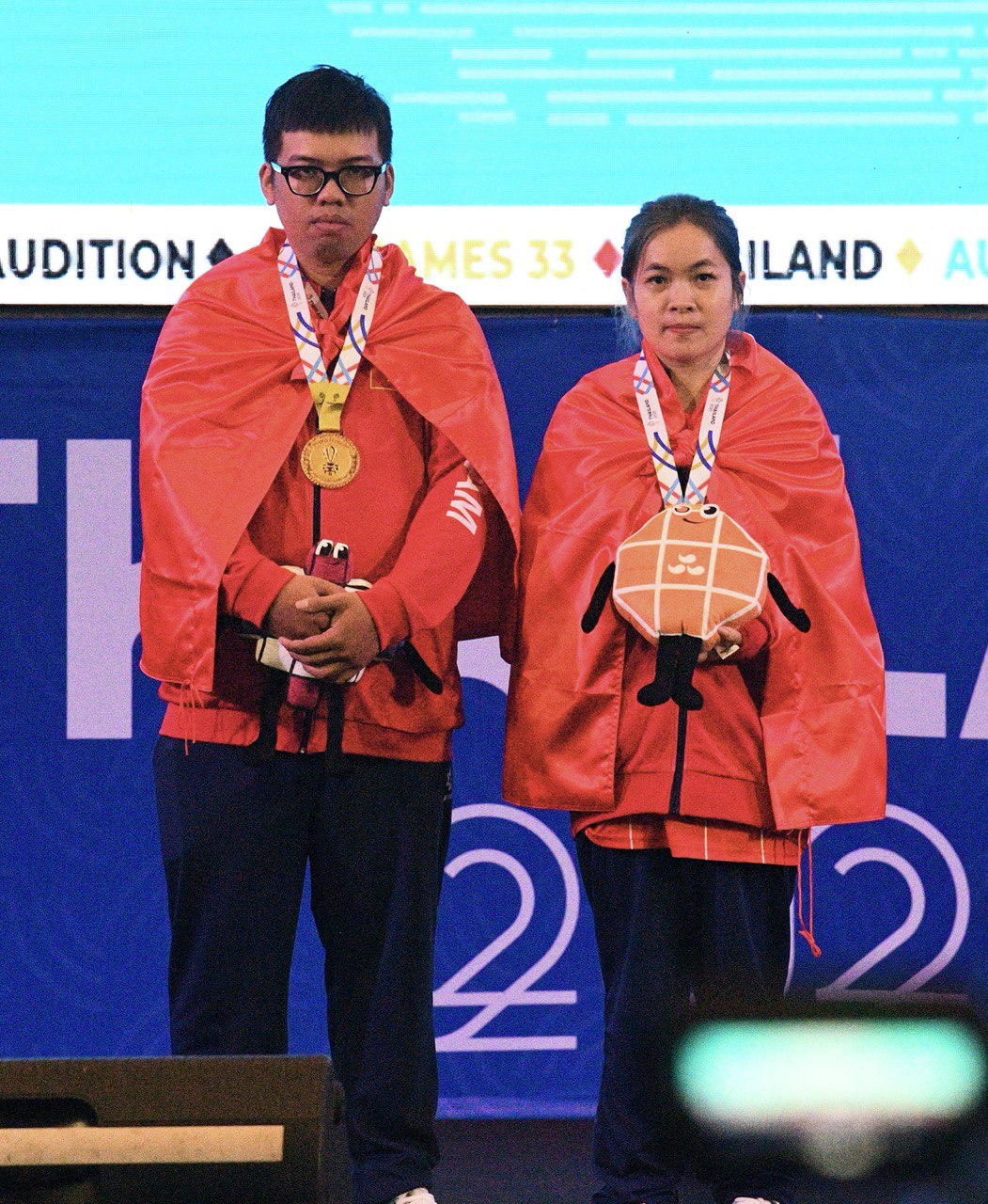 Audition Việt Nam lập kỳ tích tại SEA Games 33: Hoài Phương giành 2 tấm Huy chương vàng, thắng áp đảo chủ nhà Thái Lan- Ảnh 1. Audition Việt Nam lập kỳ tích tại SEA Games 33: Hoài Phương giành 2 tấm Huy chương vàng, thắng áp đảo chủ nhà Thái Lan- Ảnh 1.