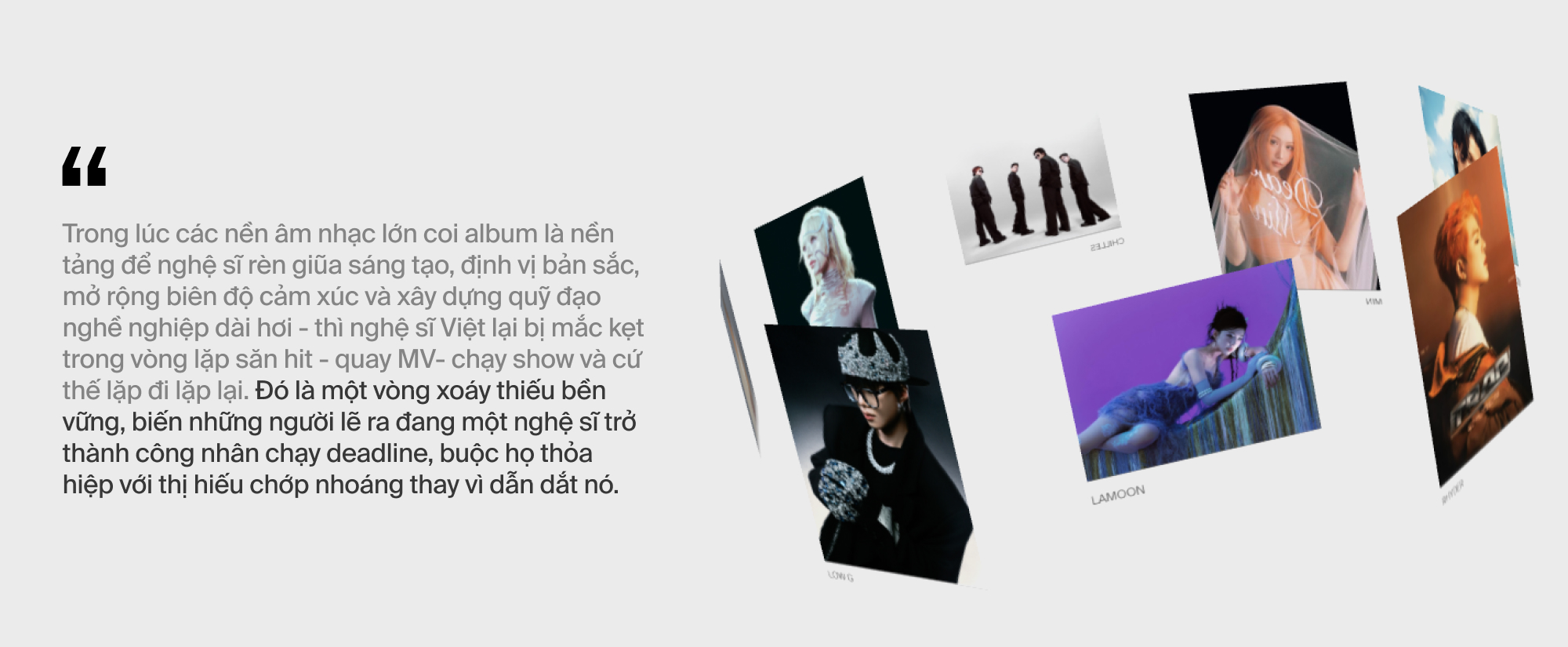 Cuộc chiến album 2025: Khi nhạc Việt không còn sợ sự khác biệt- Ảnh 4. Cuộc chiến album 2025: Khi nhạc Việt không còn sợ sự khác biệt- Ảnh 4.