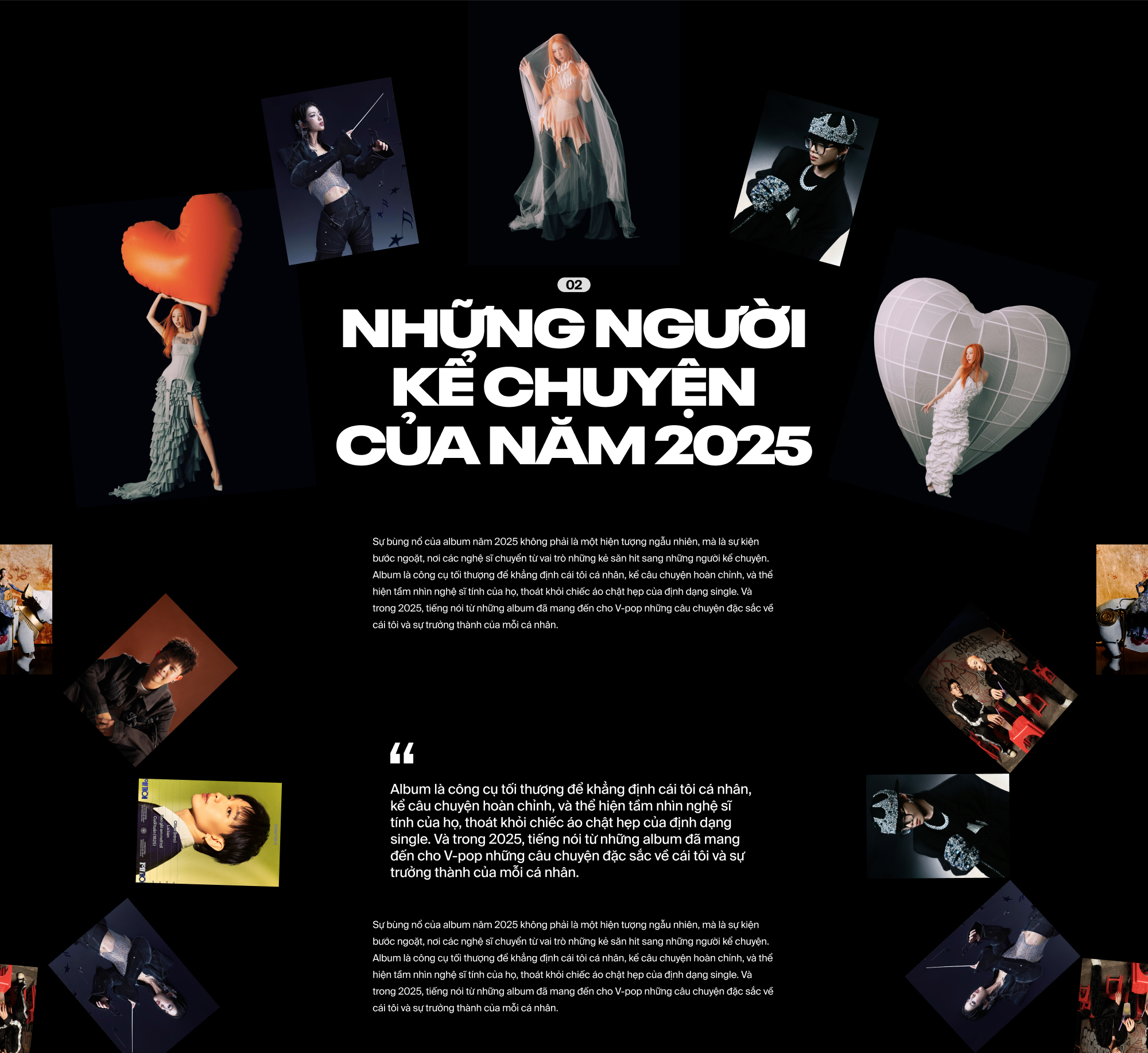Cuộc chiến album 2025: Khi nhạc Việt không còn sợ sự khác biệt- Ảnh 5. Cuộc chiến album 2025: Khi nhạc Việt không còn sợ sự khác biệt- Ảnh 5.