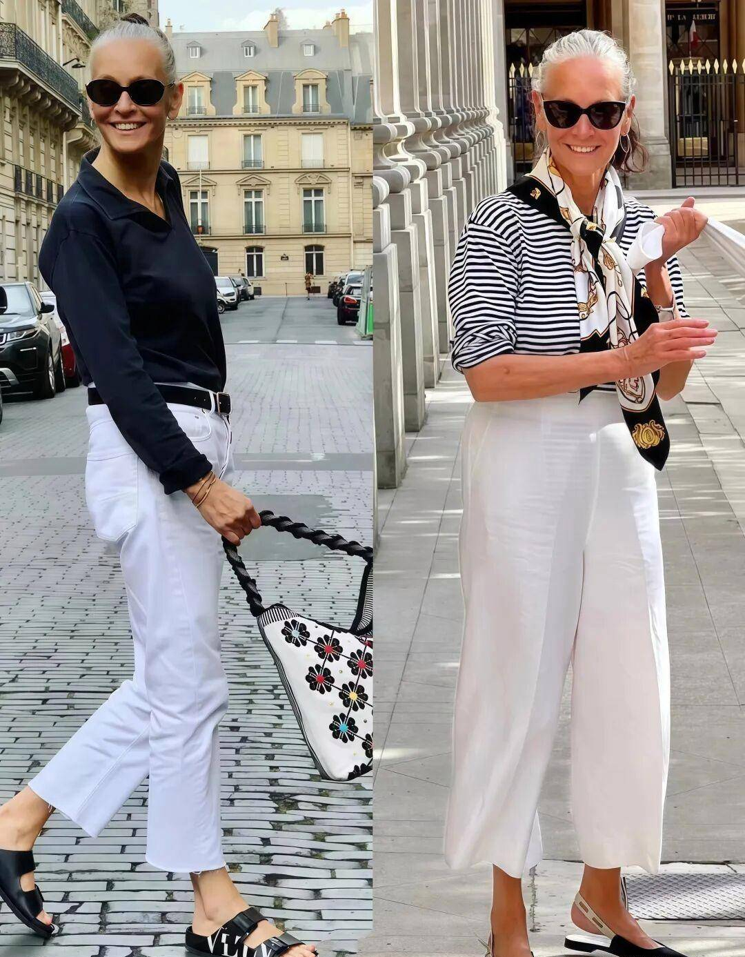 Học phụ nữ Pháp cách "già đi kiêu hãnh": Tóc bạc cứ để tự nhiên, quên ngay những bộ "đồ bà già" rộng thùng thình- Ảnh 16.