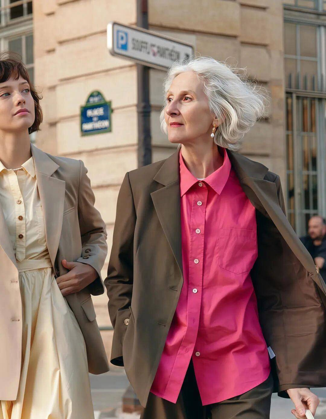 Học phụ nữ Pháp cách "già đi kiêu hãnh": Tóc bạc cứ để tự nhiên, quên ngay những bộ "đồ bà già" rộng thùng thình- Ảnh 10.