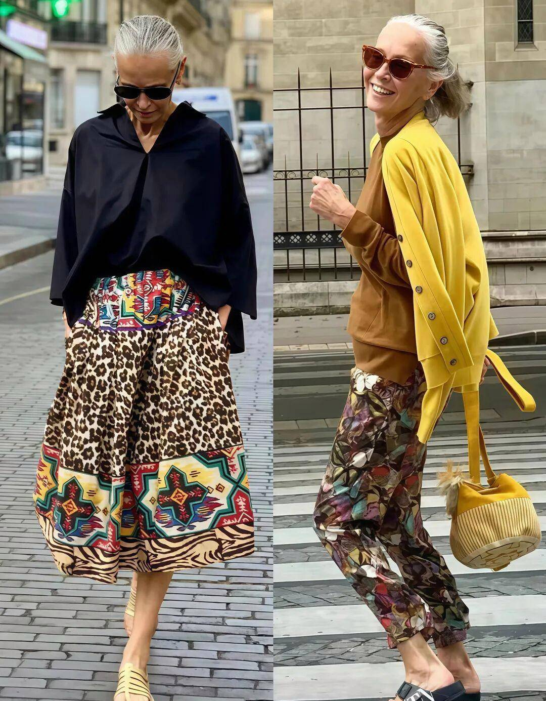 Học phụ nữ Pháp cách "già đi kiêu hãnh": Tóc bạc cứ để tự nhiên, quên ngay những bộ "đồ bà già" rộng thùng thình- Ảnh 5.