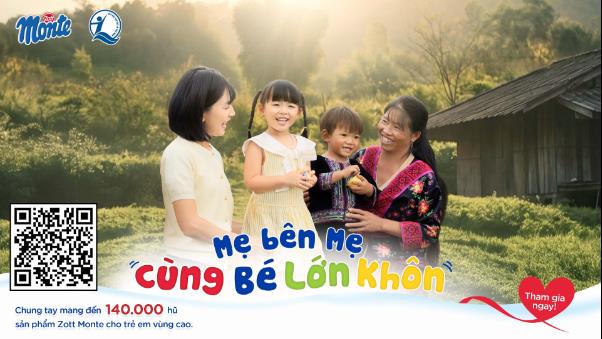 Khởi động Quỹ dinh dưỡng "Zott Monte, Cùng bé lớn khôn 2025", đặt mục tiêu hỗ trợ 140.000 hũ sản phẩm cho trẻ vùng cao- Ảnh 2. Khởi động Quỹ dinh dưỡng "Zott Monte, Cùng bé lớn khôn 2025", đặt mục tiêu hỗ trợ 140.000 hũ sản phẩm cho trẻ vùng cao- Ảnh 2.