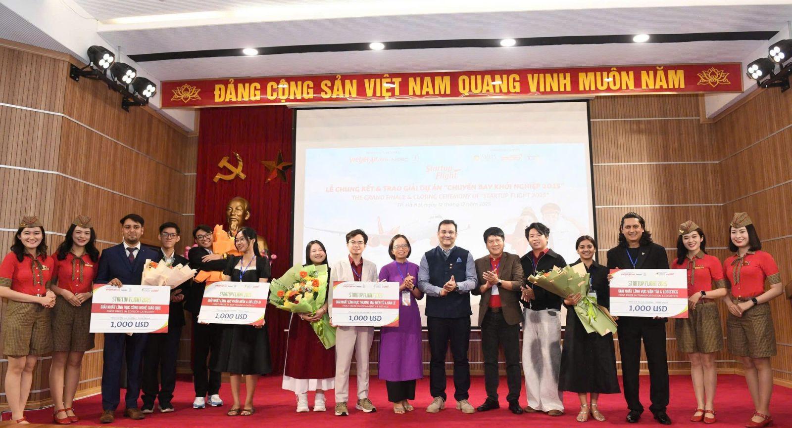 Chung kết “Chuyến bay Khởi nghiệp”: Vietjet thúc đẩy hành lang sáng tạo song phương Việt Nam – Ấn Độ- Ảnh 3. Chung kết “Chuyến bay Khởi nghiệp”: Vietjet thúc đẩy hành lang sáng tạo song phương Việt Nam – Ấn Độ- Ảnh 3.