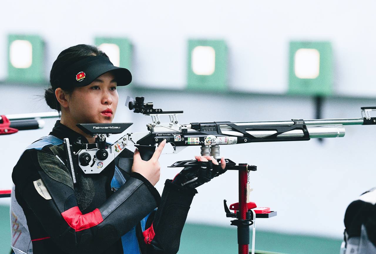 3 mỹ nhân xinh phát sáng ở trường bắn SEA Games, một chi tiết nhìn thôi cũng thấy rưng rưng tự hào Việt Nam- Ảnh 5. 3 mỹ nhân xinh phát sáng ở trường bắn SEA Games, một chi tiết nhìn thôi cũng thấy rưng rưng tự hào Việt Nam- Ảnh 5.