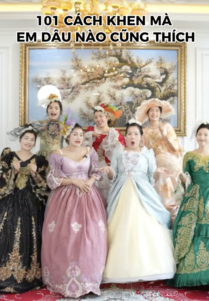 Độc lạ &ldquo;Gia Tộc Họ Đặng&rdquo;: 7 chị chồng thu&ecirc; v&aacute;y qu&yacute; tộc ch&acirc;u &Acirc;u mở tiệc đầy th&aacute;ng cho ch&aacute;u- Ảnh 6.