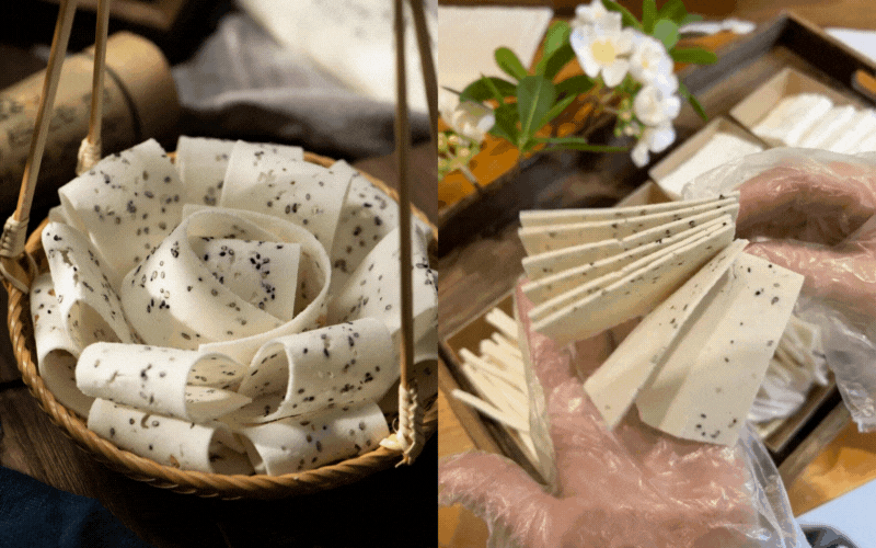 Kỳ lạ món bánh phải "ủ bột" suốt 6 tháng mới được làm, mỏng như giấy, trắng như tuyết khiến vua Càn Long mê mẩn quên cả làm thơ- Ảnh 1.