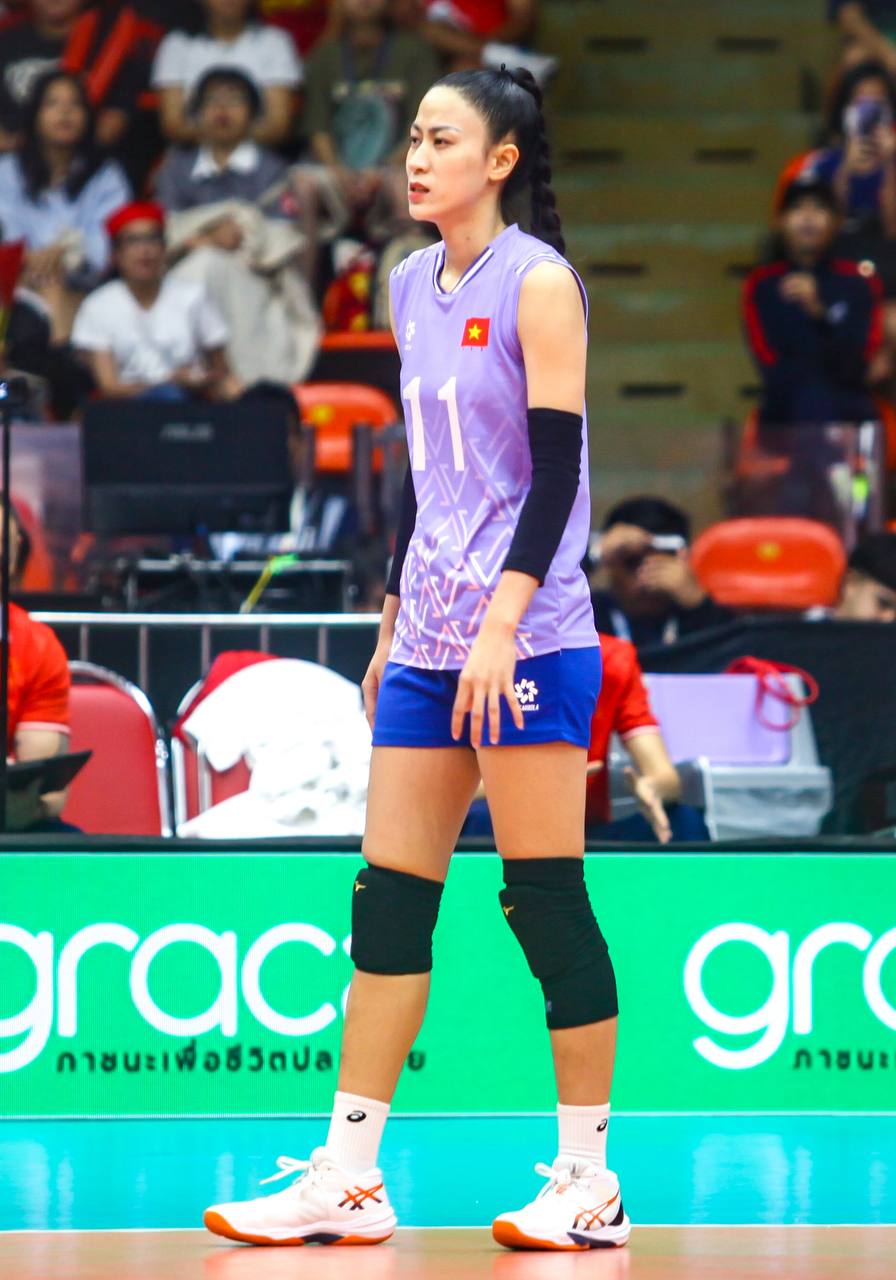 Ngắm dàn gái xinh bóng chuyền Việt Nam: Một mét vuông mấy cô chân dài thẳng tắp, visual xinh lung linh- Ảnh 6. Ngắm dàn gái xinh bóng chuyền Việt Nam: Một mét vuông mấy cô chân dài thẳng tắp, visual xinh lung linh- Ảnh 6.