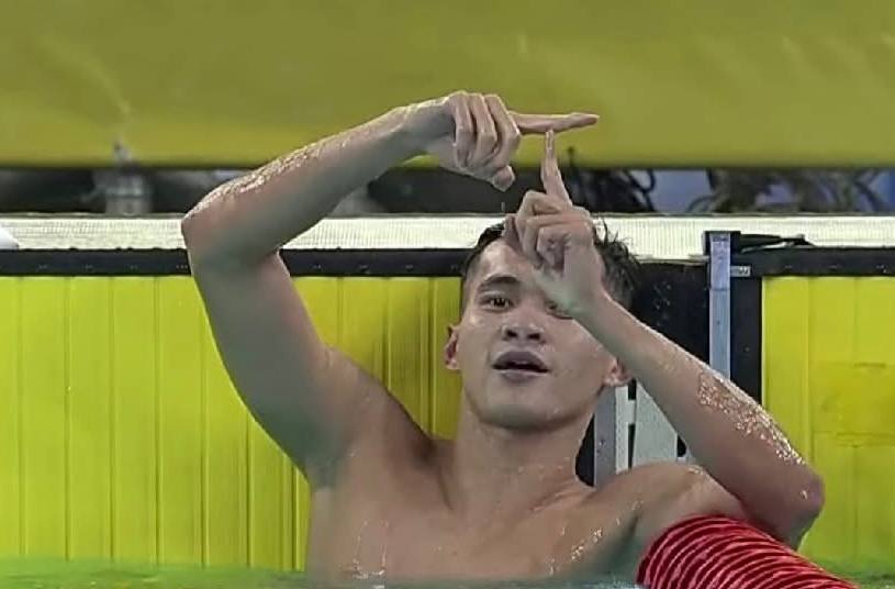 Viral nhất hôm nay: "Hoàng tử ếch" Phạm Thanh Bảo vô đối tại SEA Games, nhắc cô gái tên "T" gây xôn xao cõi mạng- Ảnh 2. Viral nhất hôm nay: "Hoàng tử ếch" Phạm Thanh Bảo vô đối tại SEA Games, nhắc cô gái tên "T" gây xôn xao cõi mạng- Ảnh 2.