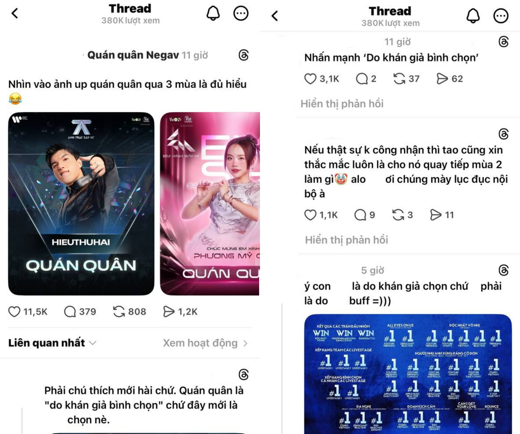 Bùng nổ tranh cãi ngôi vị Quán quân Anh Trai Say Hi của Negav- Ảnh 8. Bùng nổ tranh cãi ngôi vị Quán quân Anh Trai Say Hi của Negav- Ảnh 8.