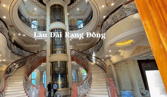 Đám cưới hé lộ dinh thự Đám cưới hé lộ dinh thự