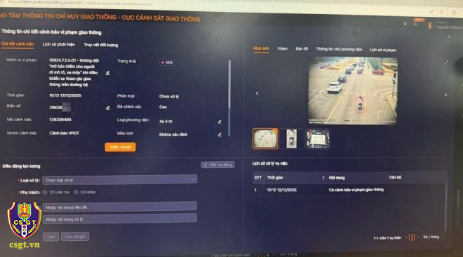 Cục CSGT sẽ gửi thông báo vi phạm qua VNeTraffic chỉ sau 2 giờ phát hiện- Ảnh 2. Cục CSGT sẽ gửi thông báo vi phạm qua VNeTraffic chỉ sau 2 giờ phát hiện- Ảnh 2.