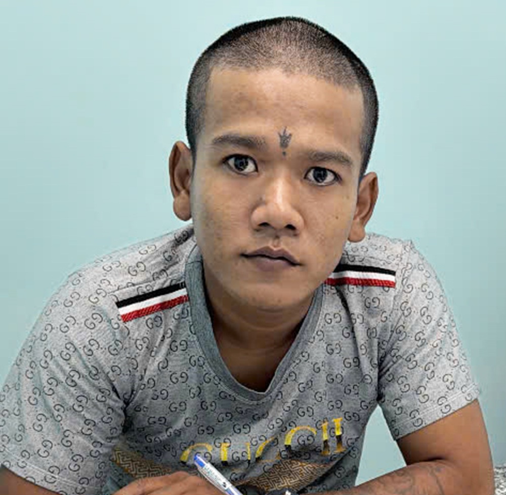 An Giang bắt được “siêu trộm” có hình xăm lạ trên trán- Ảnh 1. An Giang bắt được “siêu trộm” có hình xăm lạ trên trán- Ảnh 1.