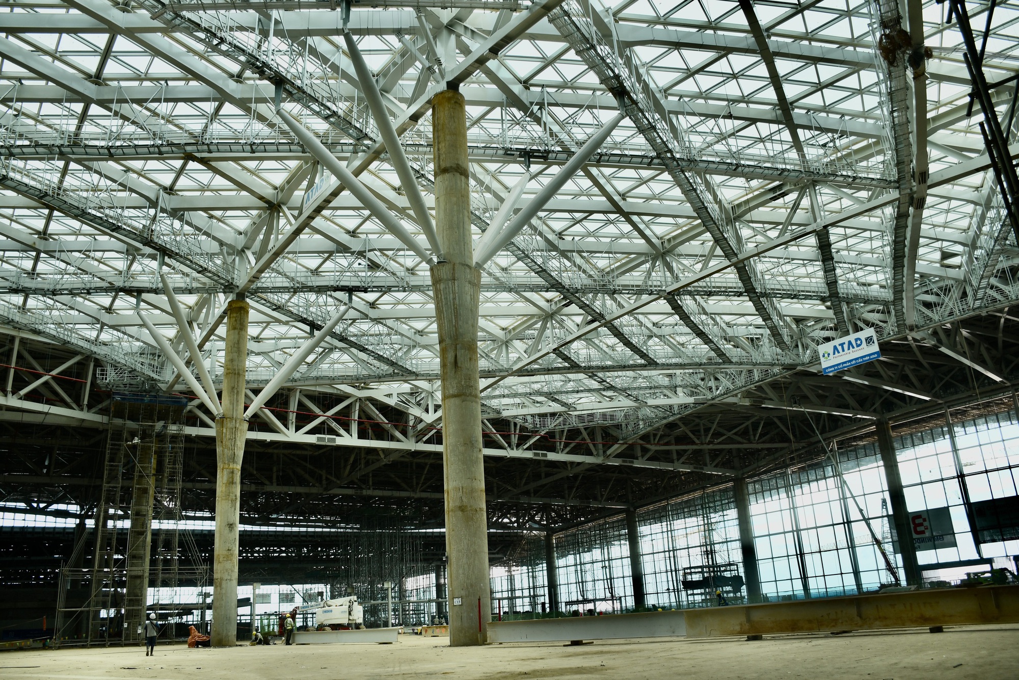 Hình ảnh sân bay Long Thành trước giờ đón chuyến bay đầu tiên- Ảnh 5. Hình ảnh sân bay Long Thành trước giờ đón chuyến bay đầu tiên- Ảnh 5.