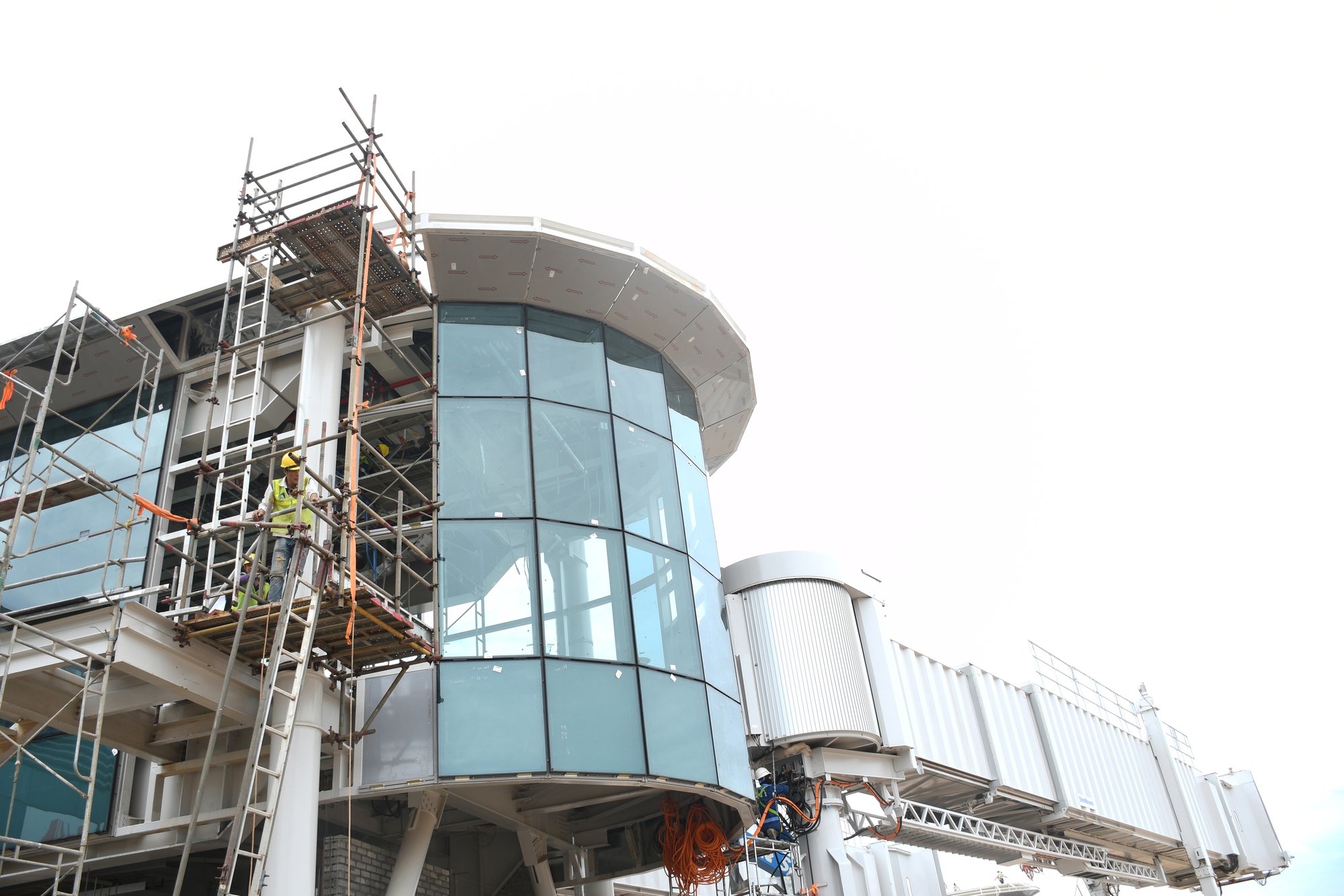 Hình ảnh sân bay Long Thành trước giờ đón chuyến bay đầu tiên- Ảnh 8. Hình ảnh sân bay Long Thành trước giờ đón chuyến bay đầu tiên- Ảnh 8.