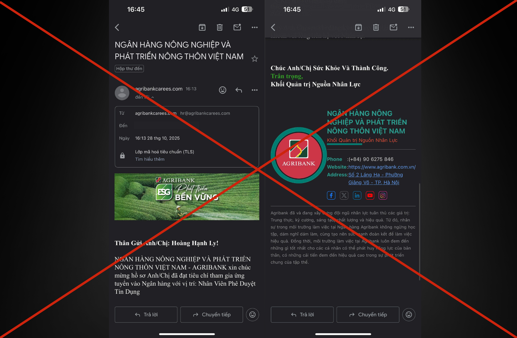 BIDV, Vietcombank, Agribank... cảnh báo khẩn đến tất cả khách hàng nhận được email này- Ảnh 2.