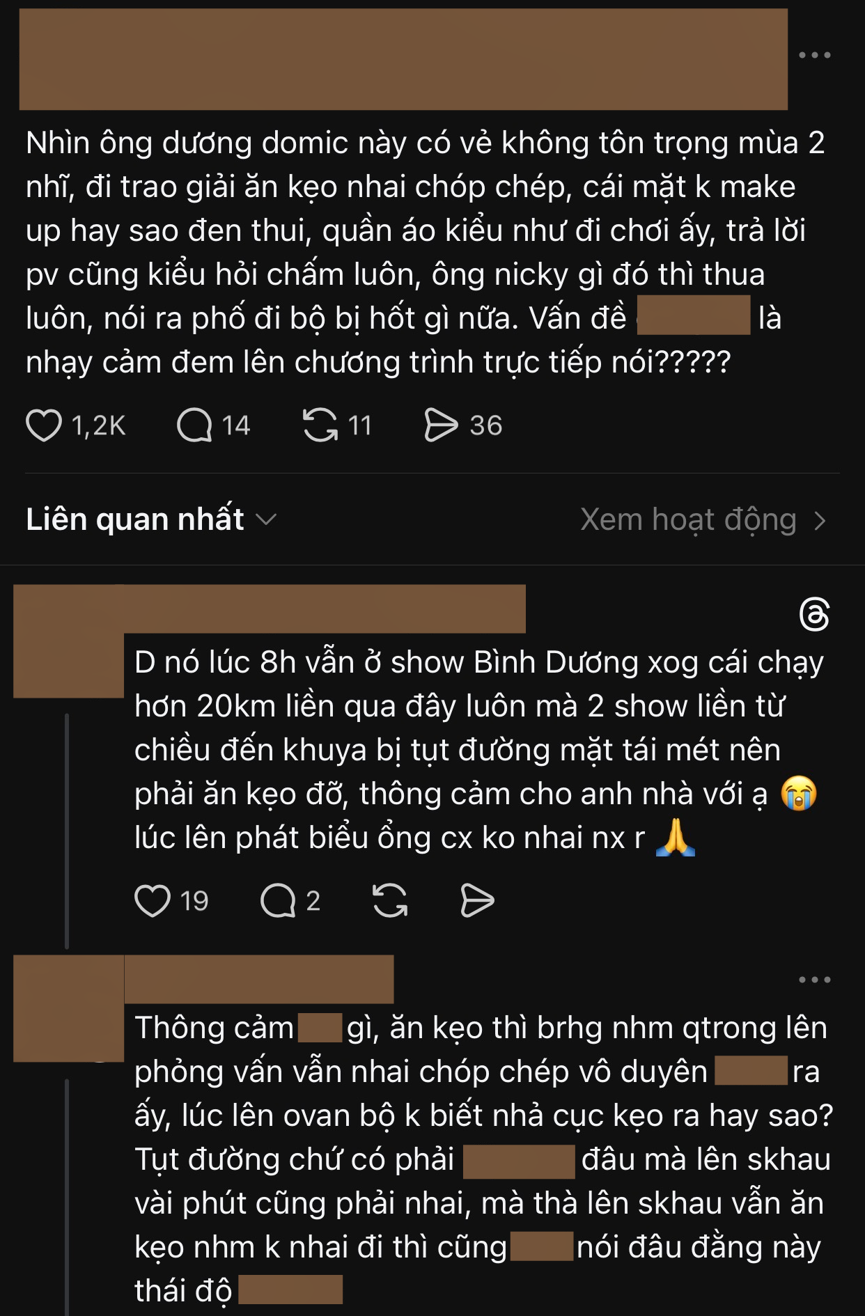 Dương Domic bị chê vô duyên- Ảnh 1. Dương Domic bị chê vô duyên- Ảnh 1.