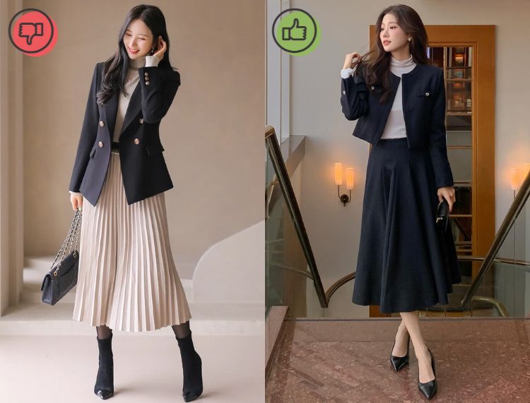 4 mẫu chân váy khiến phong cách của chị em tụt dốc, sang năm 2026 lại càng lỗi mốt- Ảnh 2. 4 mẫu chân váy khiến phong cách của chị em tụt dốc, sang năm 2026 lại càng lỗi mốt- Ảnh 2.