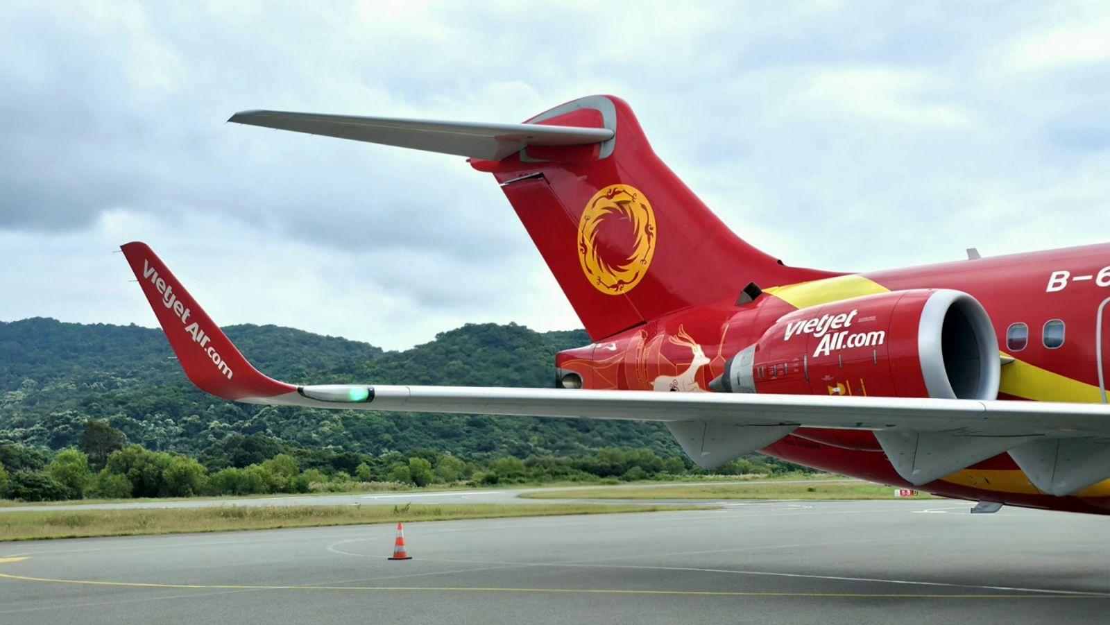 Vietjet tăng gấp đôi chuyến bay đến Côn Đảo từ 17/12/2025- Ảnh 1. Vietjet tăng gấp đôi chuyến bay đến Côn Đảo từ 17/12/2025- Ảnh 1.