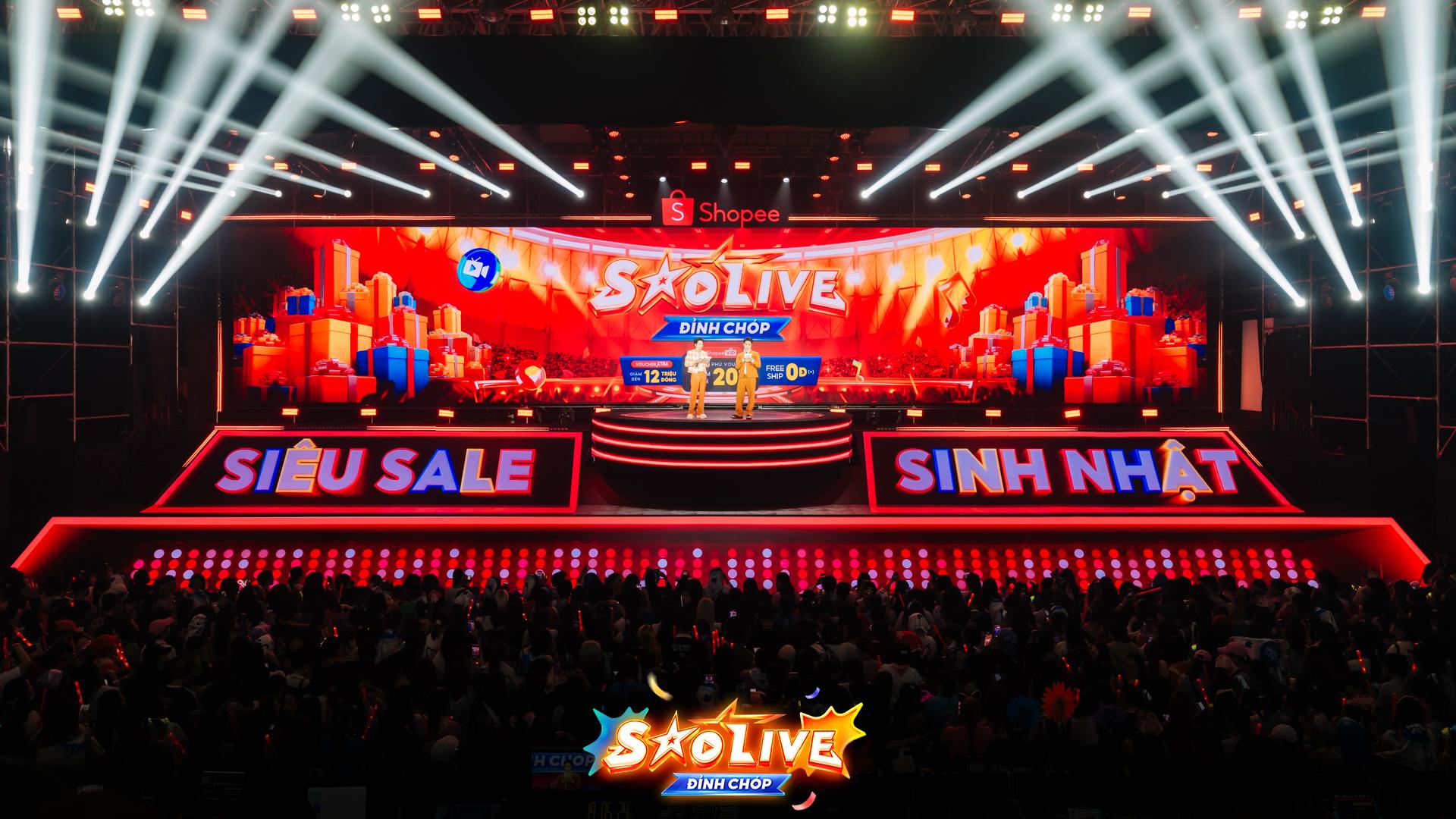 Visual - Vocal - Viral: Tất cả hội tụ bùng nổ tại Birthday Music Show - Shopee Sao Live Đỉnh Chóp 12.12- Ảnh 13. Visual - Vocal - Viral: Tất cả hội tụ bùng nổ tại Birthday Music Show - Shopee Sao Live Đỉnh Chóp 12.12- Ảnh 13.