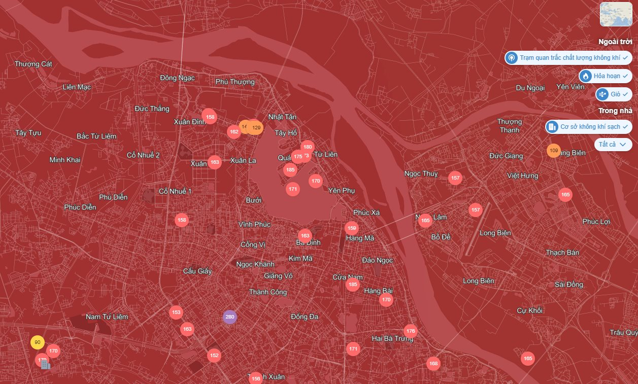C&aacute;c trạm đo kh&ocirc;ng kh&iacute; liệu c&oacute; "gian dối" số liệu kh&ocirc;ng? - Sao H&agrave; Nội l&uacute;c n&agrave;o cũng &ocirc; nhiễm hơn phương T&acirc;y?- Ảnh 7.