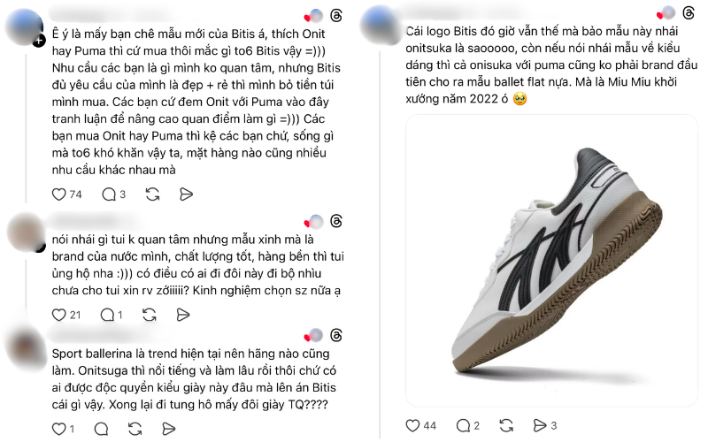 Lạ đời: Biti's ra giày mới y hệt Onitsuka Tiger, dân tình chê đạo nhái nhưng giày vẫn sold-out?- Ảnh 9. Lạ đời: Biti's ra giày mới y hệt Onitsuka Tiger, dân tình chê đạo nhái nhưng giày vẫn sold-out?- Ảnh 9.