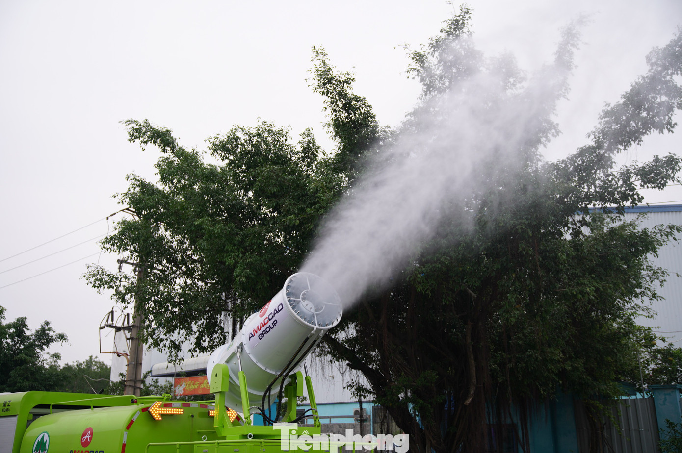 H&agrave; Nội c&oacute; th&ecirc;m c&aacute;c xe "ph&aacute;o xa sương m&ugrave;" dập bụi mịn- Ảnh 8.