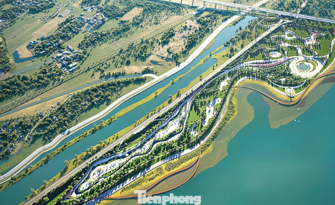 H&igrave;nh ảnh thiết kế trục Đại lộ cảnh quan s&ocirc;ng Hồng hơn 850 ngh&igrave;n tỷ đồng- Ảnh 3.