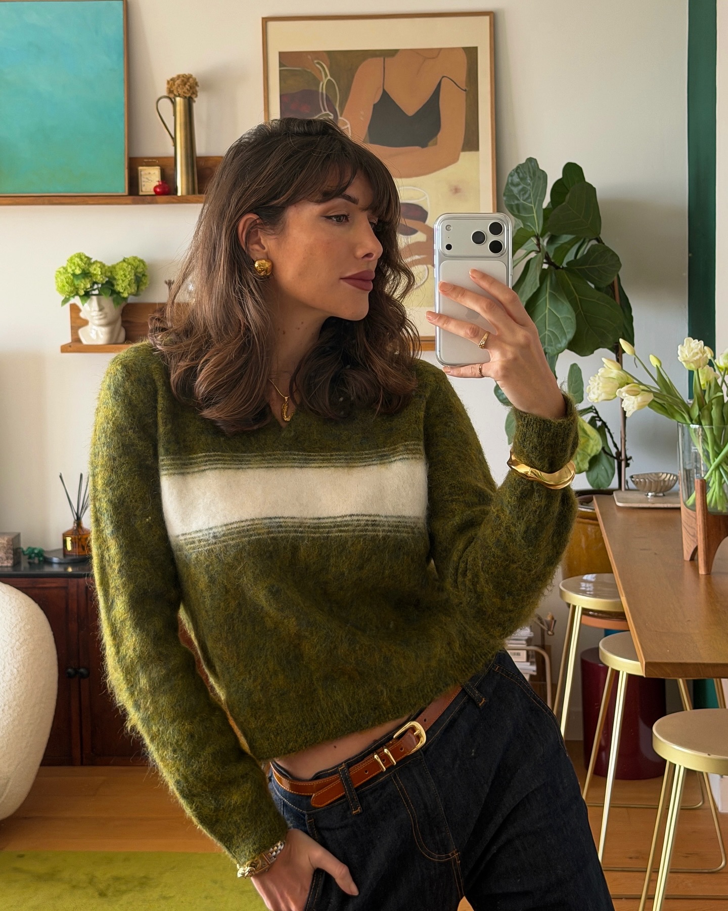 5 cách mặc áo len không cầu kỳ mà đẹp long lanh của phụ nữ Pháp- Ảnh 5.