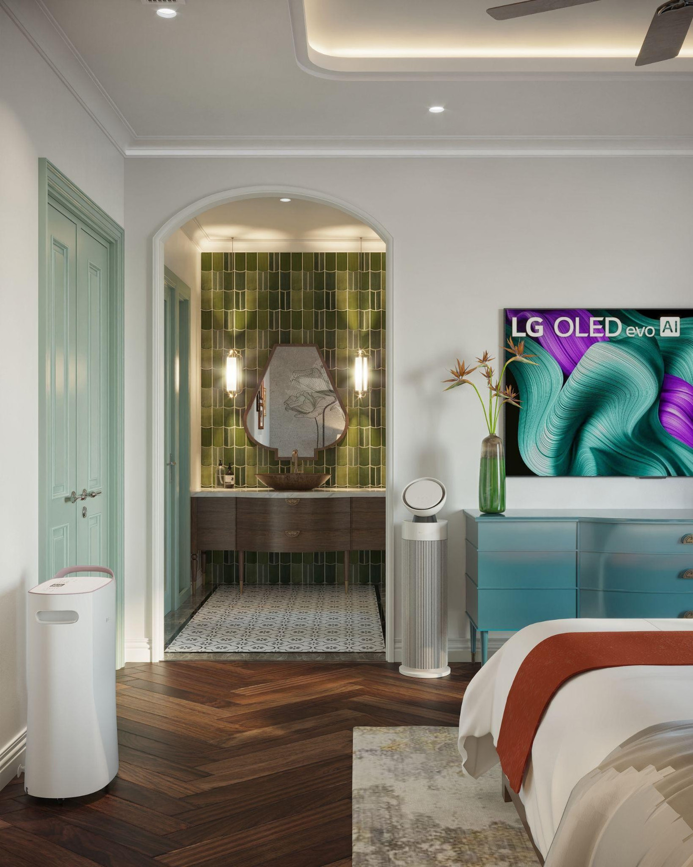 Biệt thự phong c&aacute;ch Indochine đương đại g&acirc;y 'thương nhớ'- Ảnh 7.