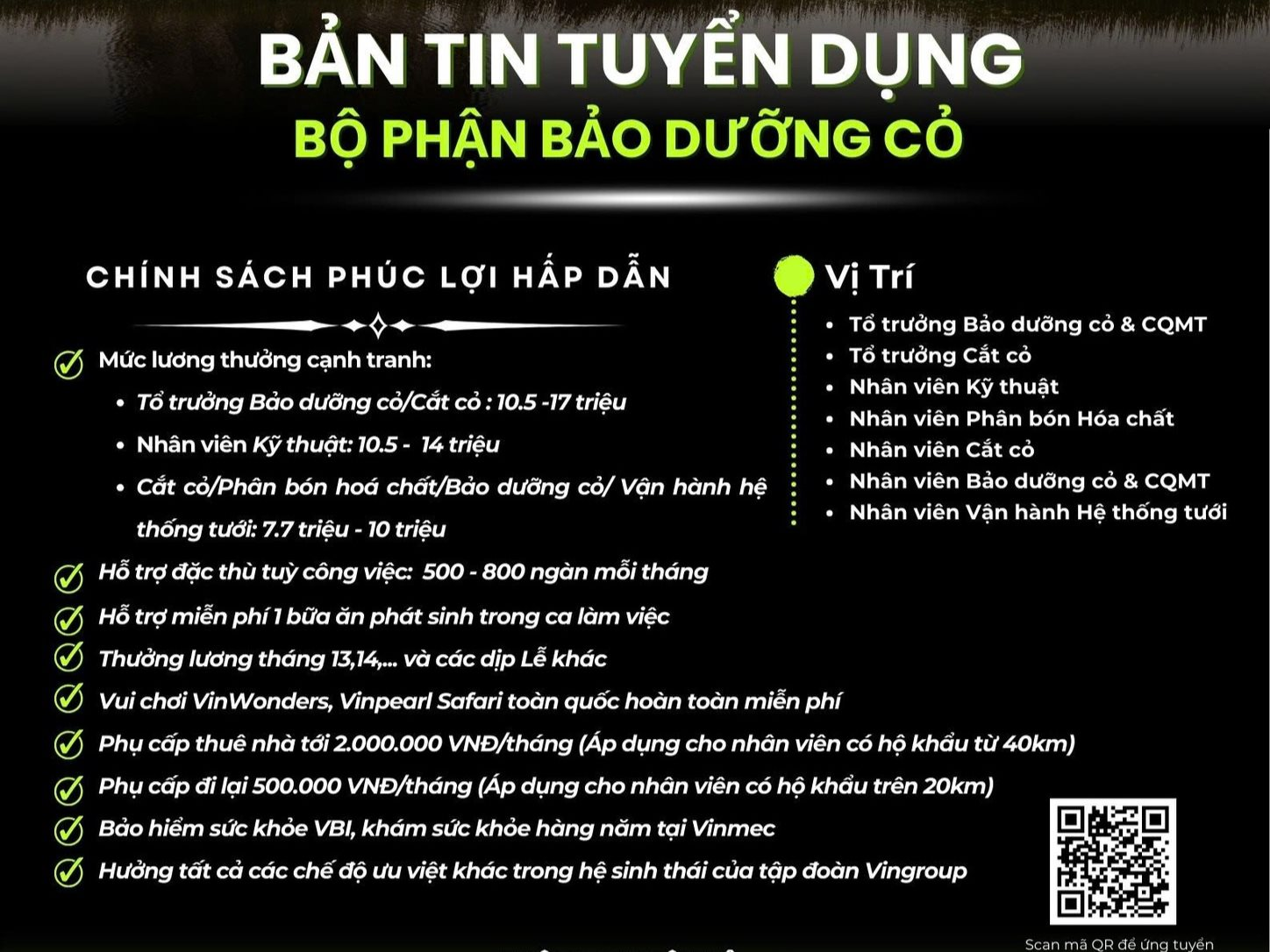 H&eacute; lộ mức lương người cắt cỏ s&acirc;n golf của tỷ ph&uacute; Phạm Nhật Vượng, U60 vẫn được nhận- Ảnh 2.