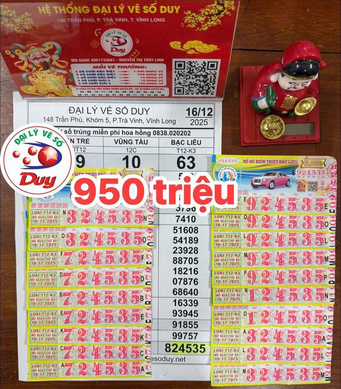 Xổ số miền Nam: Độc đắc li&ecirc;n tục tr&uacute;ng ở tỉnh Vĩnh Long khiến đại l&yacute; phải &ldquo;chạy s&ocirc;&rdquo; đổi thưởng - Ảnh 2.