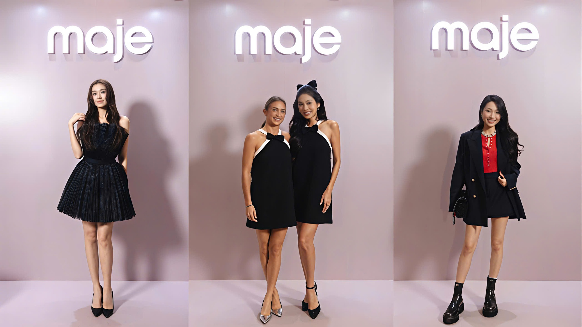 Maje cùng dàn tín đồ thời trang đón BST mùa lễ hội 2025- Ảnh 2. Maje cùng dàn tín đồ thời trang đón BST mùa lễ hội 2025- Ảnh 2.