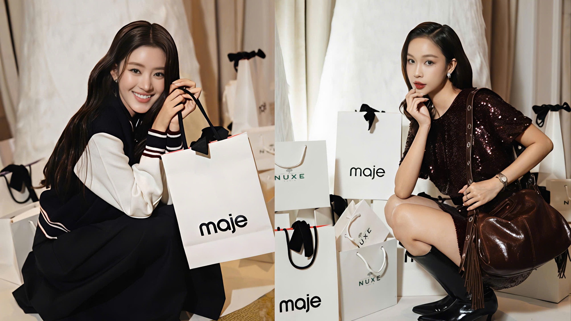Maje cùng dàn tín đồ thời trang đón BST mùa lễ hội 2025- Ảnh 4. Maje cùng dàn tín đồ thời trang đón BST mùa lễ hội 2025- Ảnh 4.