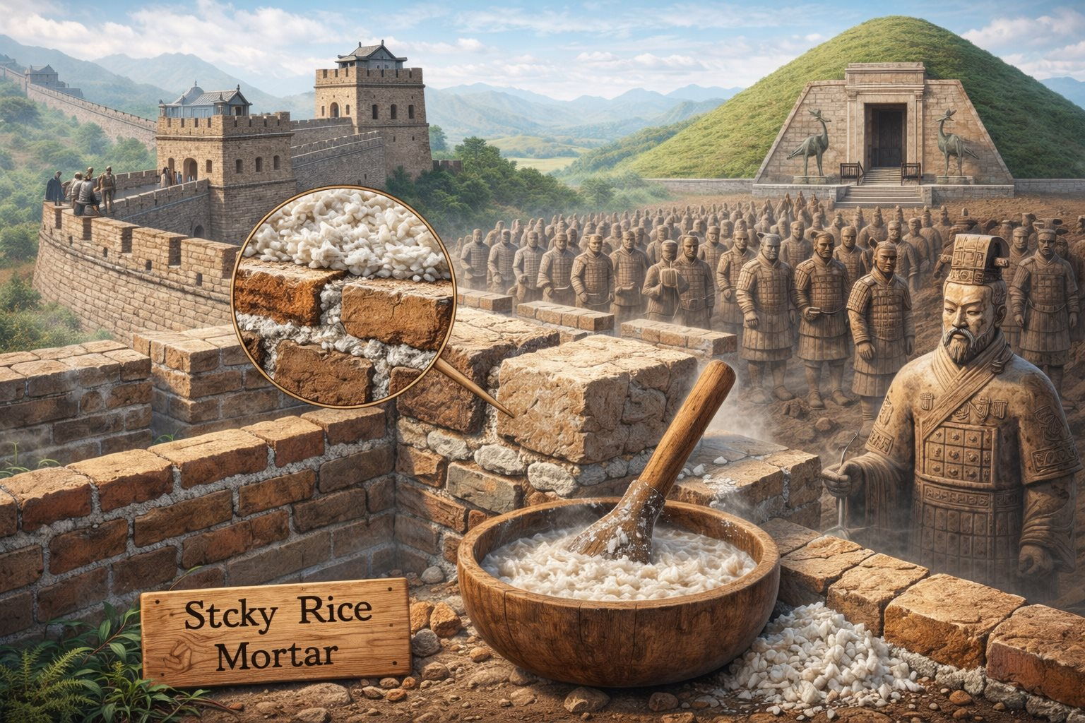 &ldquo;Xi măng&rdquo; của Tần Thuỷ Ho&agrave;ng: C&ocirc;ng nghệ vật liệu composite h&agrave;ng ngh&igrave;n năm tuổi bất ngờ t&aacute;i sinh giữa cuộc sống hiện đại- Ảnh 1.