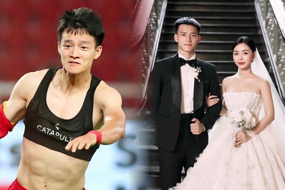 Nguyễn Thanh Nh&agrave;n - cầu thủ cởi &aacute;o khoe 6 m&uacute;i sau b&agrave;n thắng 