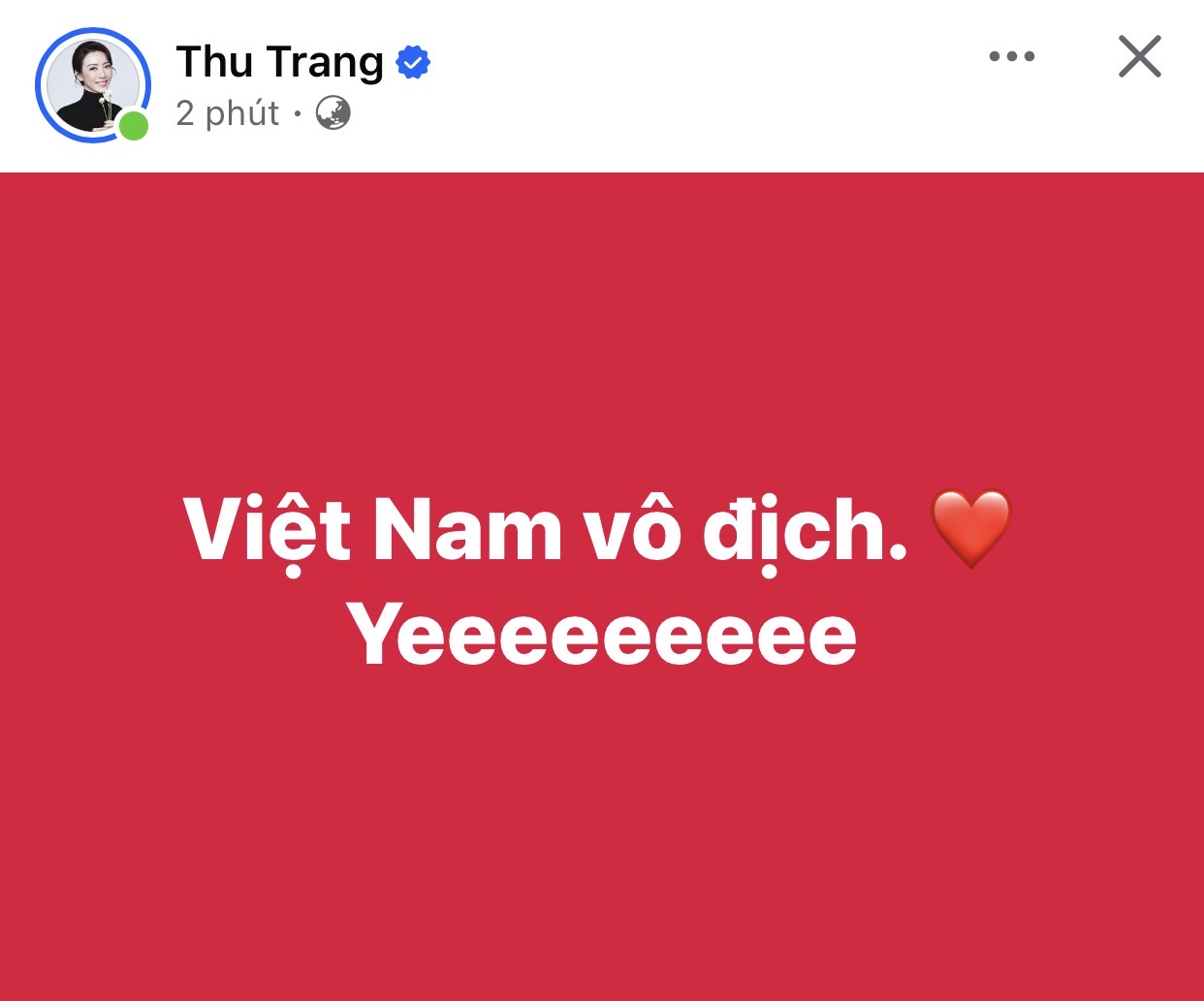 Hương Giang, Tiểu Vy và dàn sao mừng Việt Nam vô địch SEA Games 33- Ảnh 7. Hương Giang, Tiểu Vy và dàn sao mừng Việt Nam vô địch SEA Games 33- Ảnh 7.