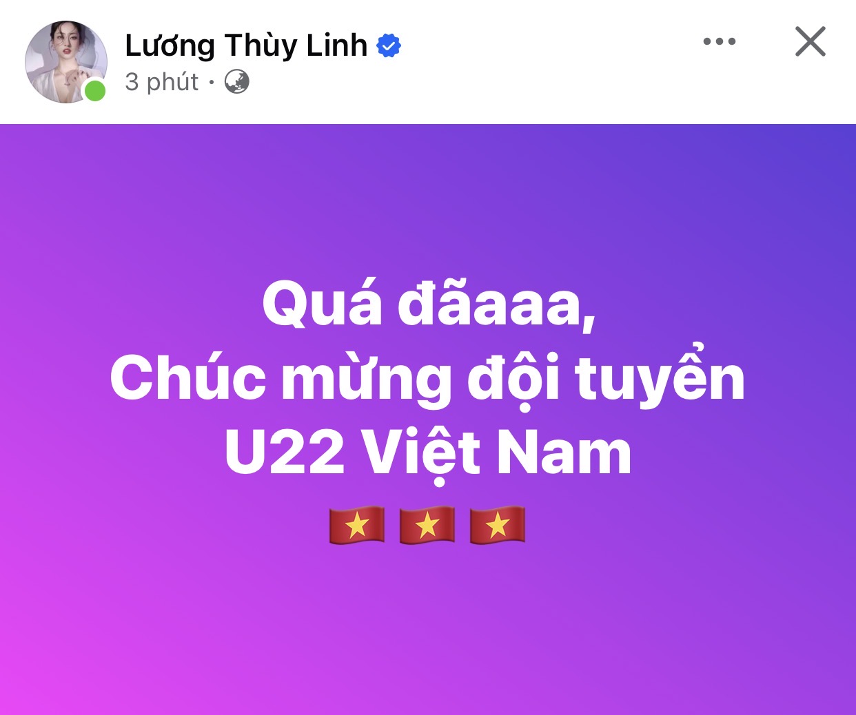 Hương Giang, Tiểu Vy và dàn sao mừng Việt Nam vô địch SEA Games 33- Ảnh 5. Hương Giang, Tiểu Vy và dàn sao mừng Việt Nam vô địch SEA Games 33- Ảnh 5.