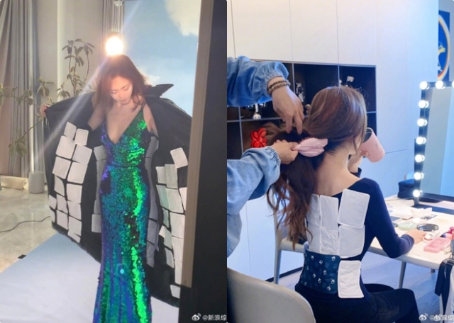 Cực h&igrave;nh đi thảm đỏ của mỹ nh&acirc;n Cbiz- Ảnh 6.